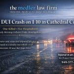 Fatal Crash Cathedral City