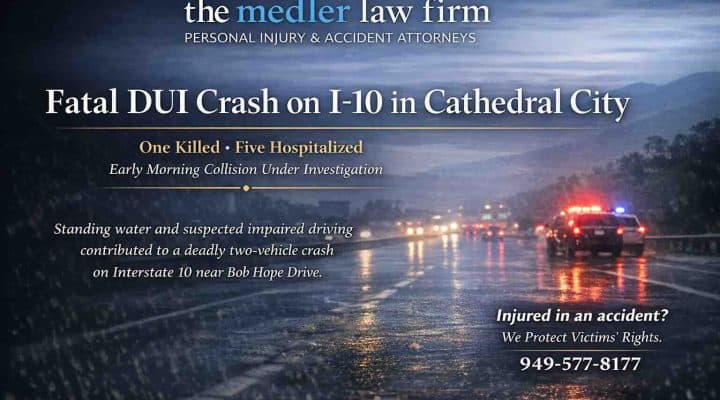 Fatal Crash Cathedral City