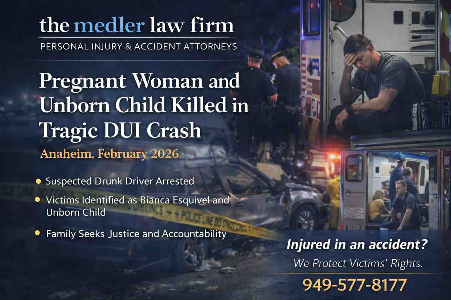 Pregnant Woman And Unborn Child Killed in Tragic DUI Case