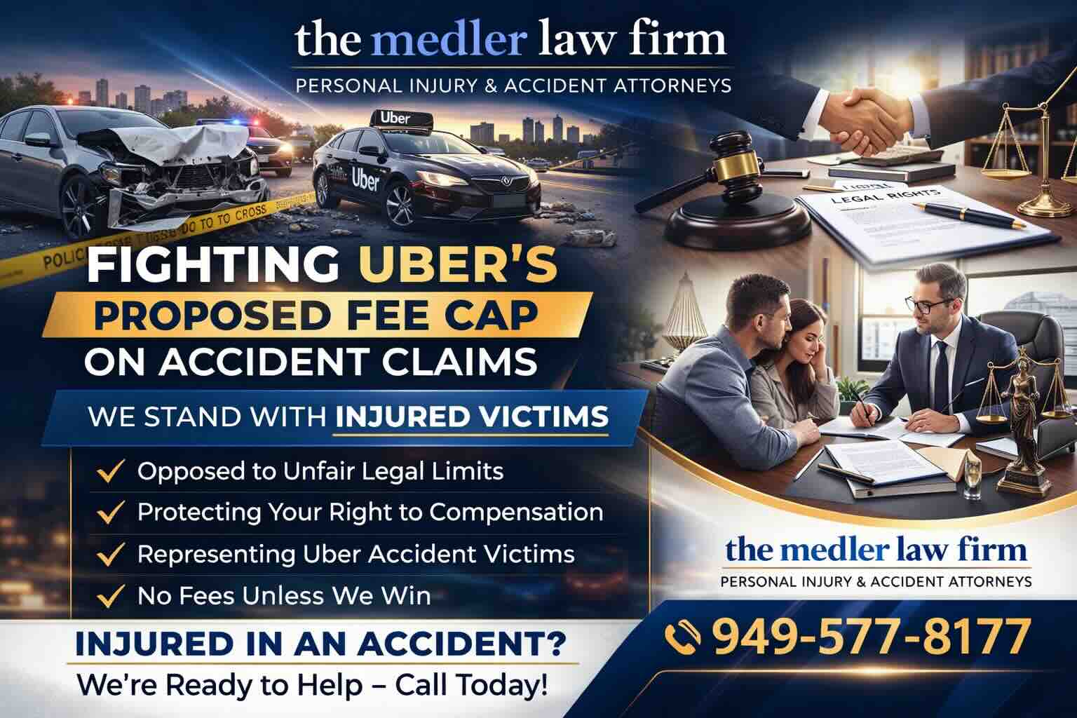 Fighting Uber's Proposed Fee Cap On Accident Claims