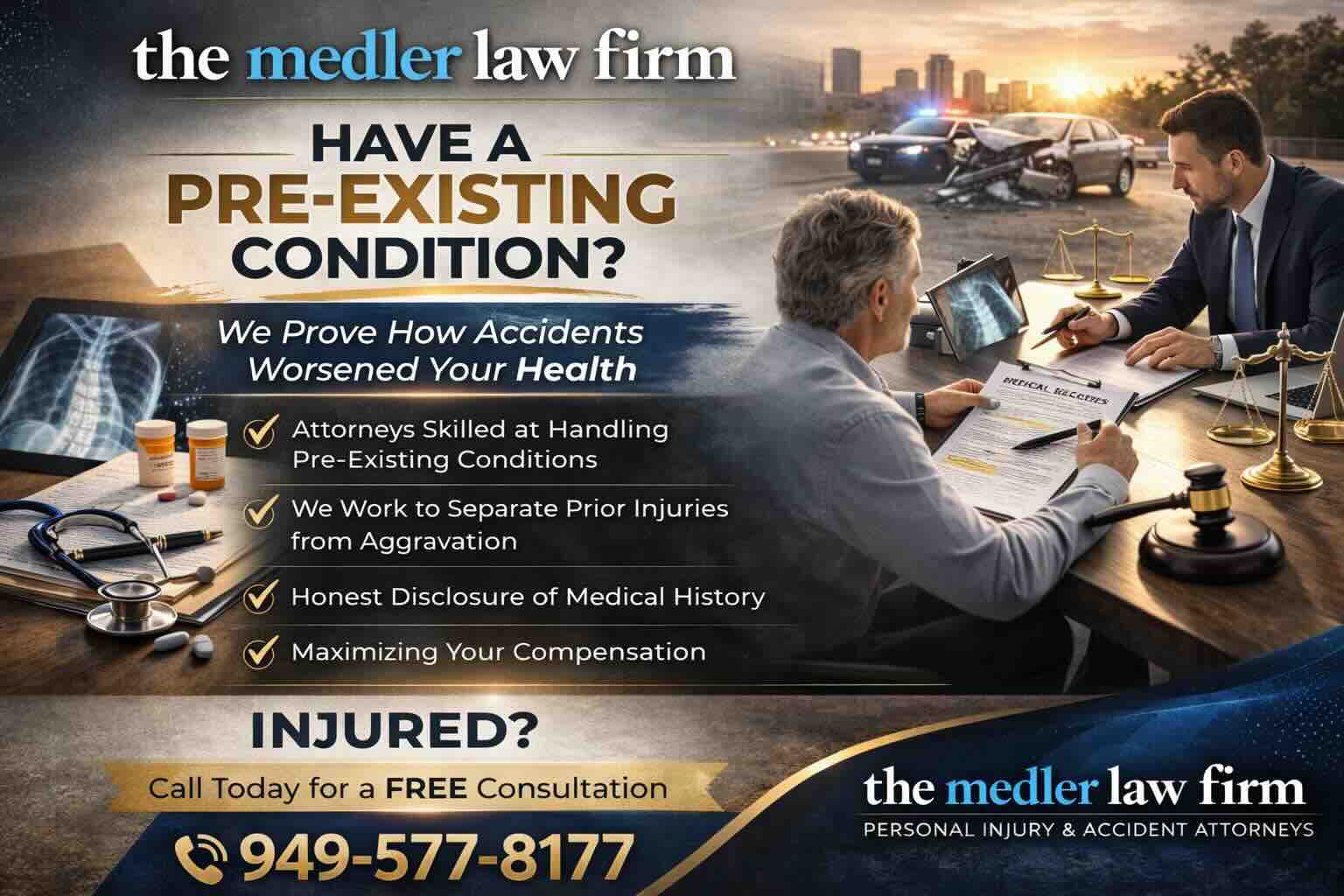 Consultation For Pre-Existing Injury Cases