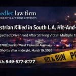 Pedestrian Killed in South L.A. Hit-and-Run