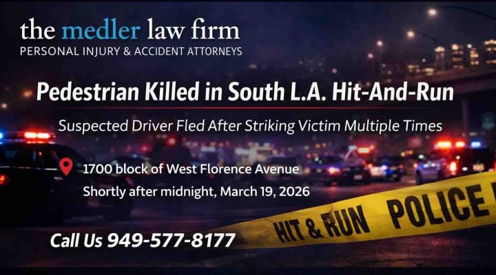 Pedestrian Killed in South L.A. Hit-and-Run