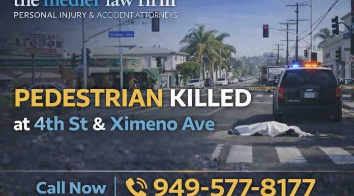 Pedestrian Killed at 4th Street & Ximeno
