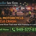 Fatal Motorcycle Bicycle Crash