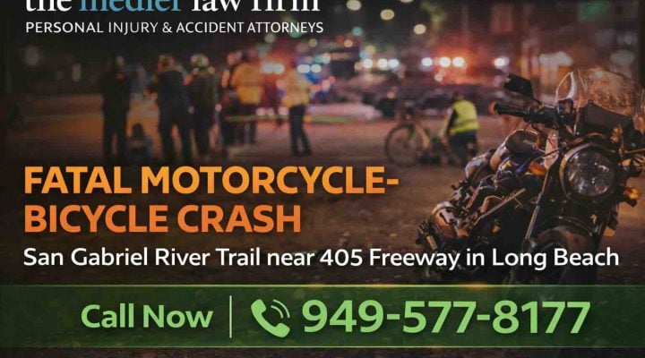 Fatal Motorcycle Bicycle Crash