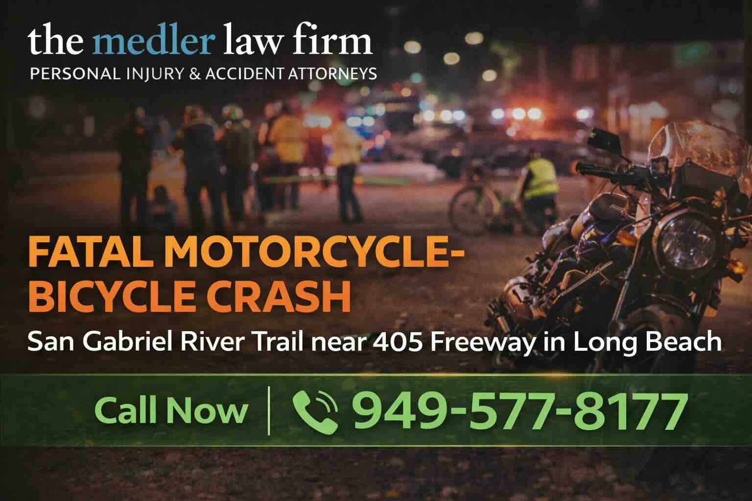 Fatal Motorcycle Bicycle Crash