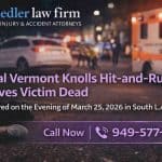 Fatal Vermont Knolls Hit and Run Leaves Victim Dead