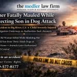 Mother Fatally Mauled While Protecting Son in Dog Attack