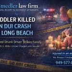 Toddler Killed in DUI Crash in Long Beach