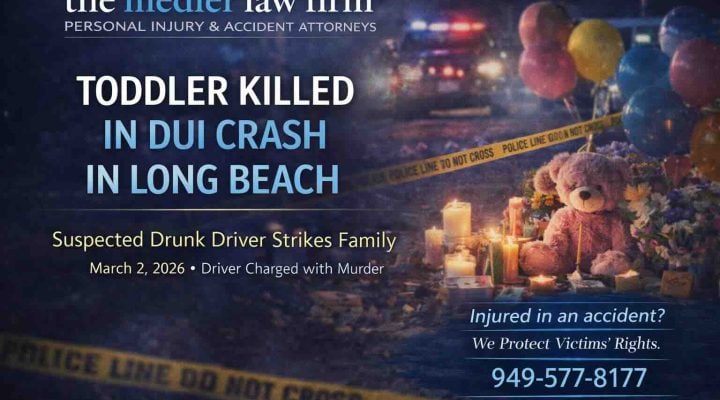Toddler Killed in DUI Crash in Long Beach