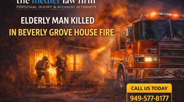 Elderly Man Killed in Beverly Grove House Fire