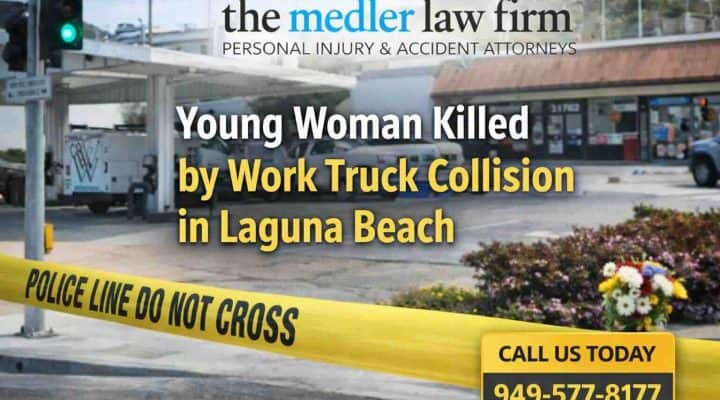 Young Woman Killed in Work Truck Collision in Laguna Beach
