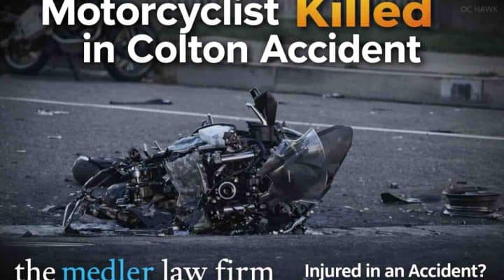 Motorcyclist Killed in Colton Accident