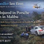 Two Injured in Porsche Crash in Malibu