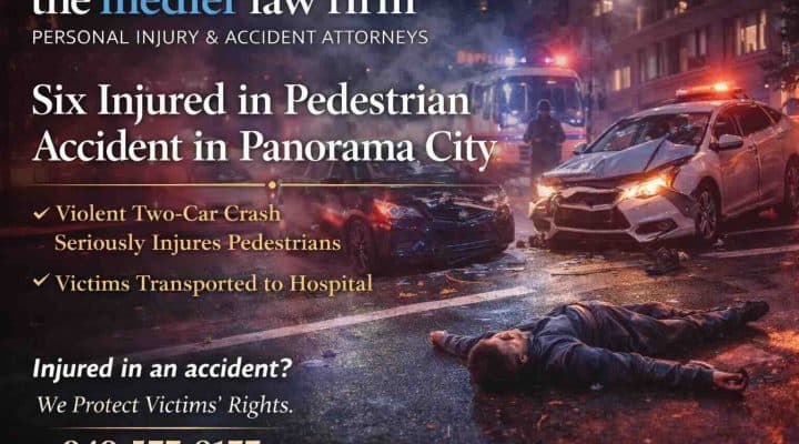 Six Injured in Pedestrian Accident in Panorama City