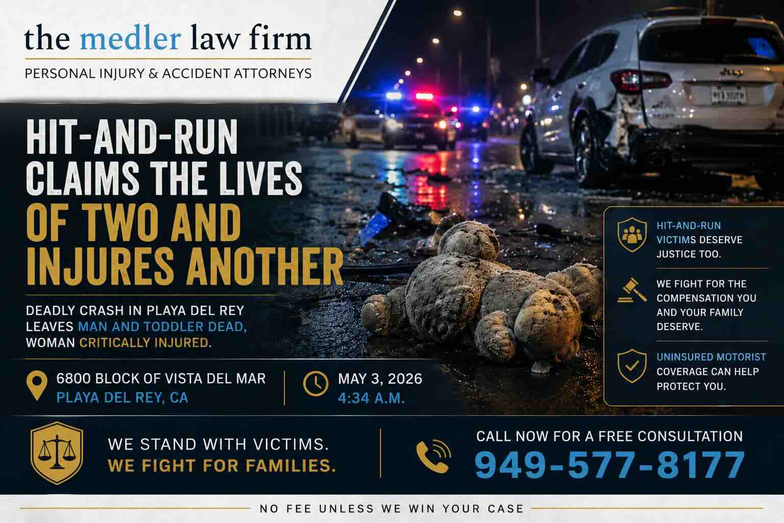 Hit-and-Run Claims the Lives of Two and Injures Another