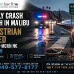 Deadly Crash on PCH in Malibu Pedestrian Killed