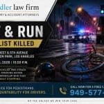 Hit & Run Bicyclist Killed
