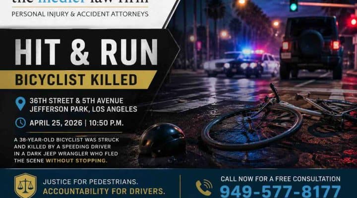 Hit & Run Bicyclist Killed