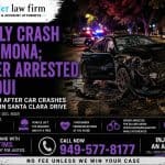 Deadly Crash in Pomona; Driver Arrested for DUI