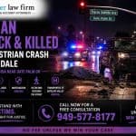 Woman Struck and Killed in Pedestrian Crash in Palmdale