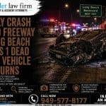Deadly Crash on 710 Freeway in Long Beach Leaves 1 Dead After Vehicle Overturns