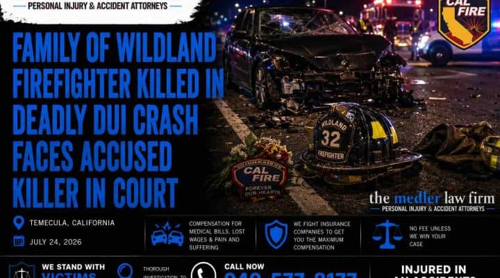 Family of Wildland Firefighter Killed in Deadly DUI Crash Faces Accused Killer in Court