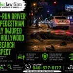 Hit-and-Run Driver Leaves Pedestrian Severely Injured in East Hollywood