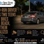 Hit-and-Run Driver Strikes Two Teens on Dirt Bikes in Long Beach