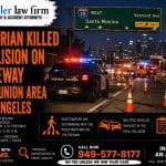 Pedestrian Killed in Collision On 10 Freeway in Pico-Union Area