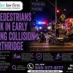Two Pedestrians Struck in Early Morning Collision in Northridge