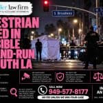 Pedestrian Killed in Possible Hit-and-Run in South LA