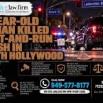 71-Year-Old Woman Killed in Hit-and-Run Crash in North Hollywood